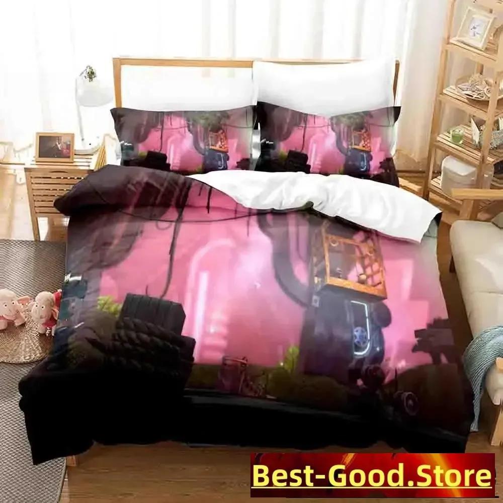 Sackboy Little Big Planet Bettwäsche Set Einzelbett Twin Full Queen King Size Bettset Aldult Kinder Schlafzimmer Bettdeckenbezug Sets Anime Bett