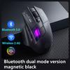 Inphic A9 Explorer Kabellose Gaming-Maus 500mA Akkuanzeige Ergonomie Bluetooth Büro-Maus für PC Laptop