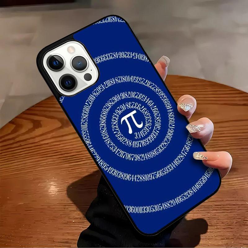Math Formula Pi Phone Case For iPhone 17 Air 16 15 14 13 12 11 Pro Max Max Plus Bumper Case Cover