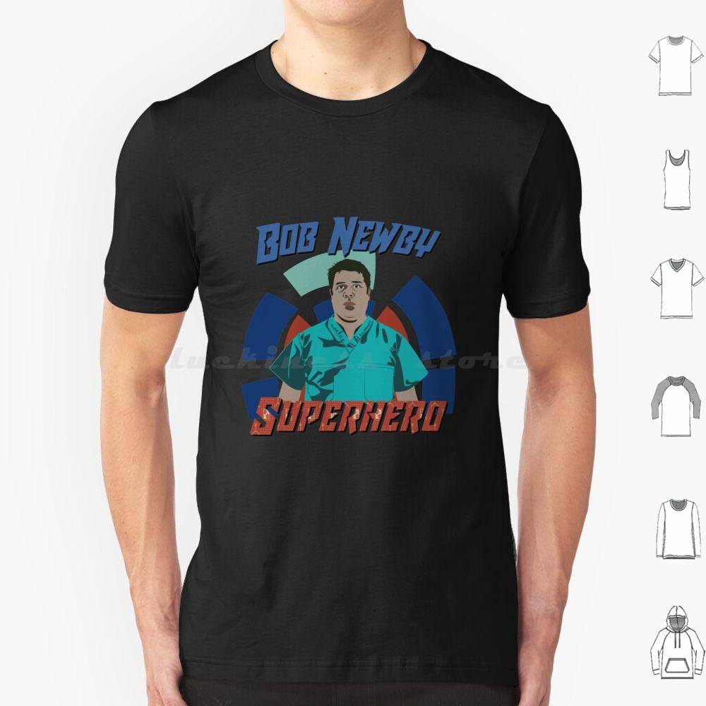 Bob Newby  Superhero T Shirt 6xl Cotton Cool Tee Bob Newby Superhero Bob Newby Sean Astin S