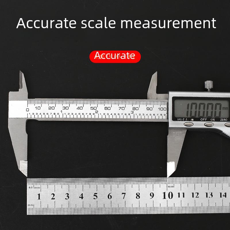 Set di righelli in acciaio neutro: Strumento di Misura Tester per Ferro da 15cm e 20cm