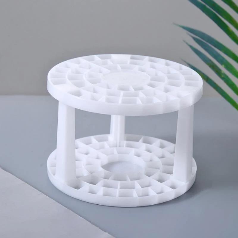 1Pc 49 Holes Paint Brush Pencil Stand Watercolor Paint Brush Holder Stand Painting Supplies For Students Desk Organizer