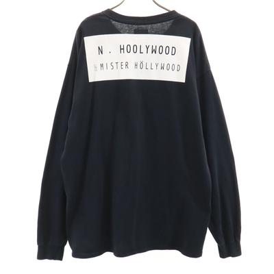 N.HOOLYWOOD Back Logo Long Sleeve T-shirt Men's Used
