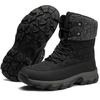 NEARDREAM Snow Cold Weather Snow Winter Hiking Boa Thick Size Men's Boots, Shoes, Boots, Boots, Lining, High-Top, Outdoor, Hokkaido, Non-Slip,