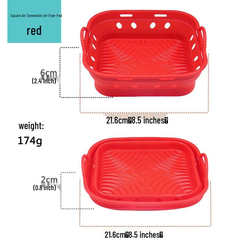 Silikonowa Forma do Pieczenia i Mata do Frytkownicy Powietrznej - Silikon Spożywczy