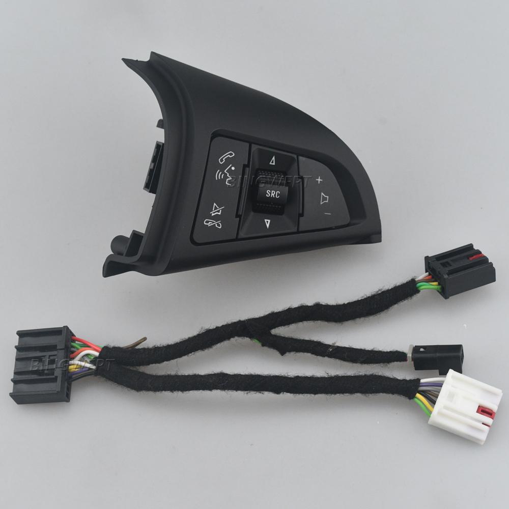 Multifunction Steering Wheel Button Bluetooth Audio Cruise Speed Control For Chevrolet Cruze Mai Rui Bao Cruise Control Switch