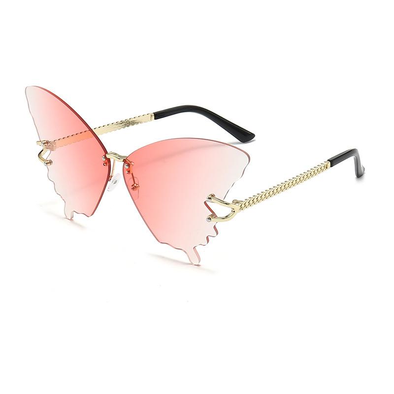 

Gradient Stylish Lens Butterfly Sunglasses Women Fashion Trends Protection Sun StyleA