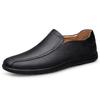 Fashion Hot Selling Men's Genuine Leather Shoes In Europe America Comfortable Soft Soled Casual Shoes Men's Business Shoes Formal Shoes