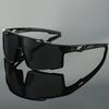 Oversized Cycling Glasses for Men Bicycle Windproof Colorful Coating Sunglasses Outdoor Sports Motorcyc