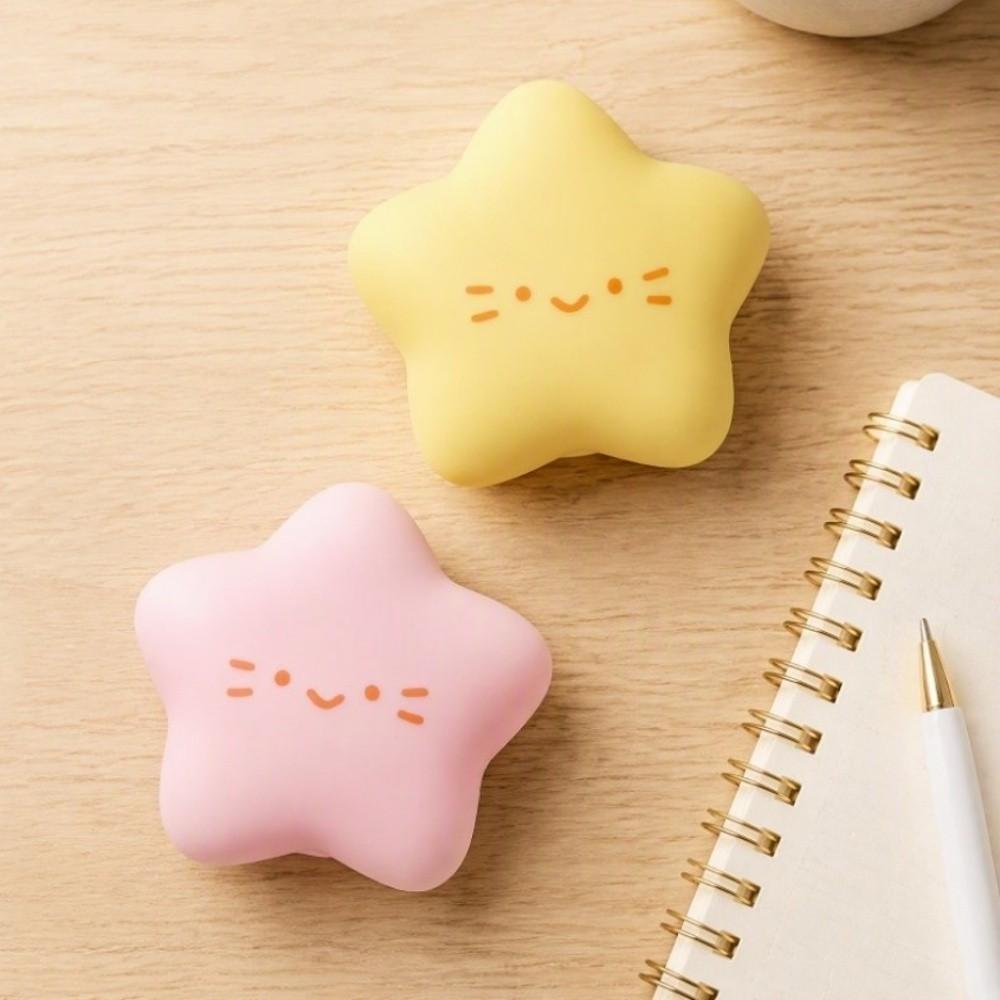 Slow Rebound Star Squeeze Toy Cartoon Kawaii Star Pinch Toy Cute Star Pincher  Home Decoration