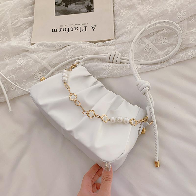 Fashionable Medium Soft Pu Leather Small Square Handbag For Everyday Casual Street Style