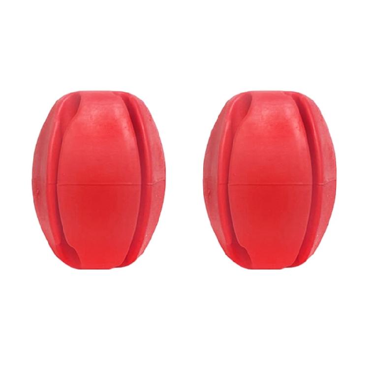Reusable Fishing Rod Fixed Balls Plastic Fishing Rod Holder Eggs-shaped Rod Tie