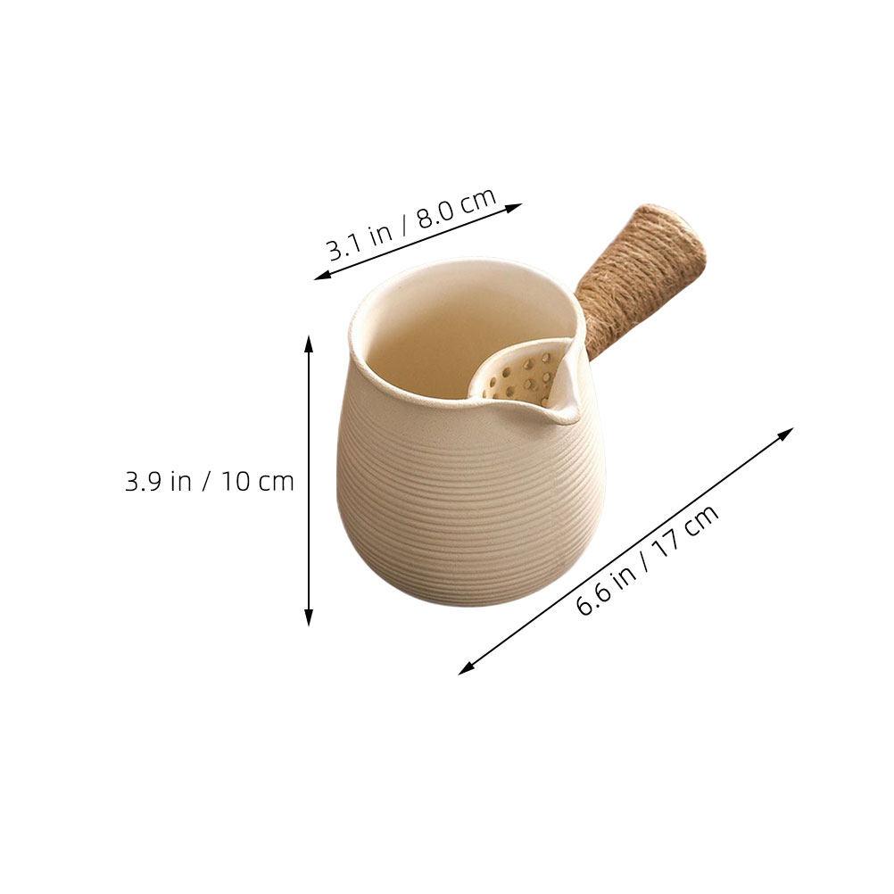 Compact Lightweight Clay Teapot for Daily Use Tea Serving Pot Decorative Retro Kitchen Teakettle Boiling Water Pot Household