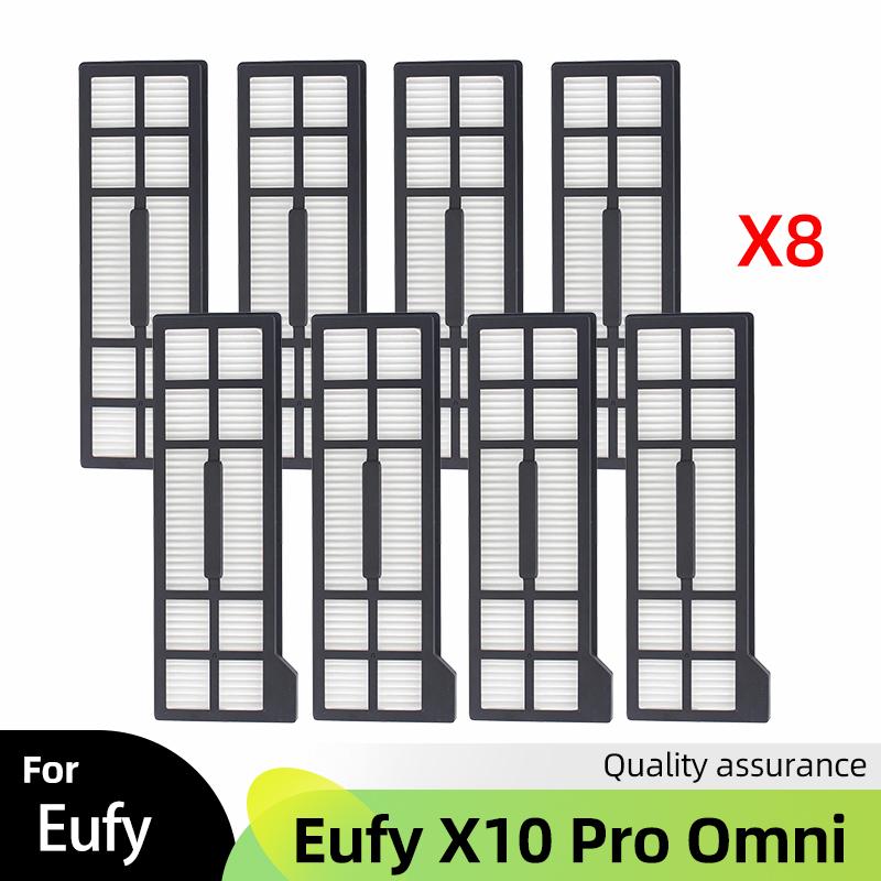 Fit For Eufy X10 Pro Omni Robot Vacuum Cleaner Main Side Brush Mop Cloth Hepa Filter Dust Bag Accessories Spare Parts