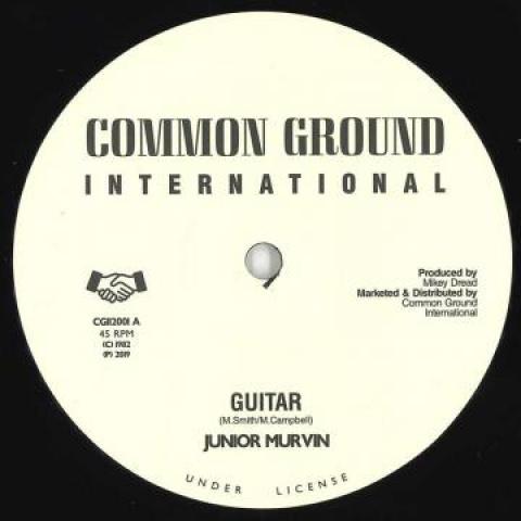12inch Record JUNIOR MURVIN - Guitar / Rebellion CGI12001 Common Ground I 1982 UK Reggae, Ska & Dub