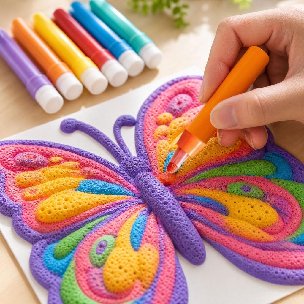 3D-geprägte Stifte (30er-Pack) Kreative Neuheit Schreibwaren Schreibgeräte