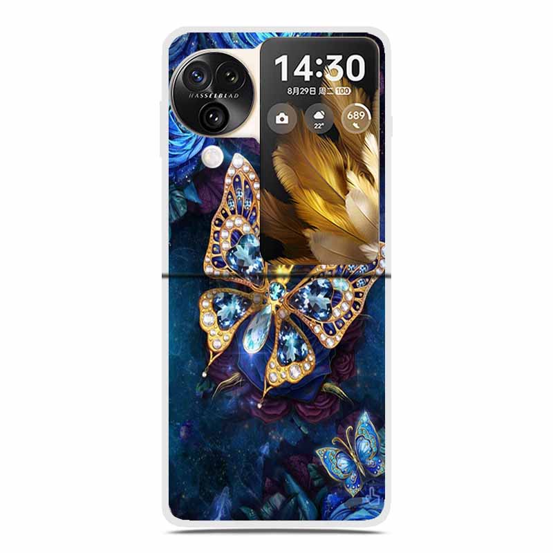 

For Oppo Find N3 N2 Flip Case Original Luxury TPU Transparent Hard Cover Find N 2 3 Flip Phone Shockproof Protector Coque Funda -Oppo Find N2 Flip