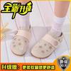 Retro Simple and Comfortable Star Versatile Bag Head Slippers Women's 2025 Summer New Wear Lazy Casual Cool Slippers