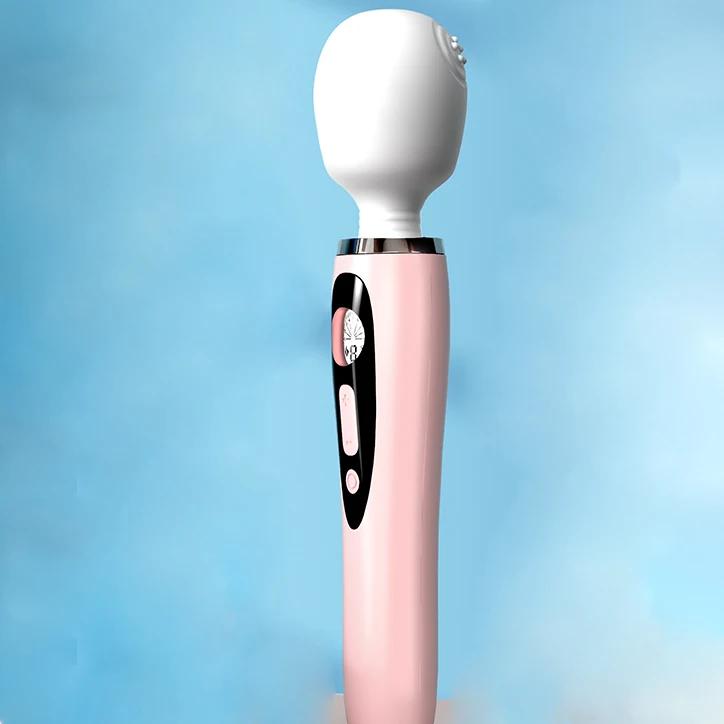 Zauberstab Wärme Vibrator Sexspielzeug Klitorisorgasmus Masturbator Sexmaschine Kraftvoller Großer Dildo Vibrator AV Massagestab