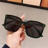 Retro New Sunglasses Men Women Popular Square Sun Glasses Ladies Black Eyeglasses Driver Goggles UV400 Mirror Shades
