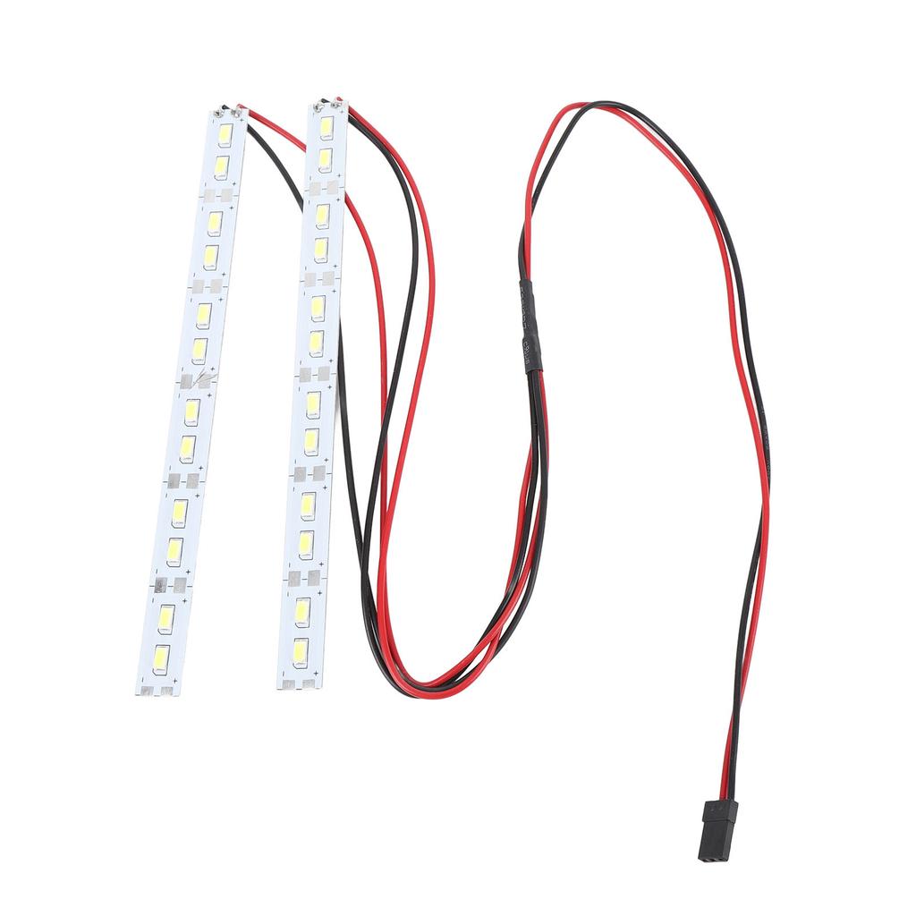 24 LEDs Chassis Light Aluminum Alloy Decorative Light Bar for 110 18 Scale RC Model On Off Road
