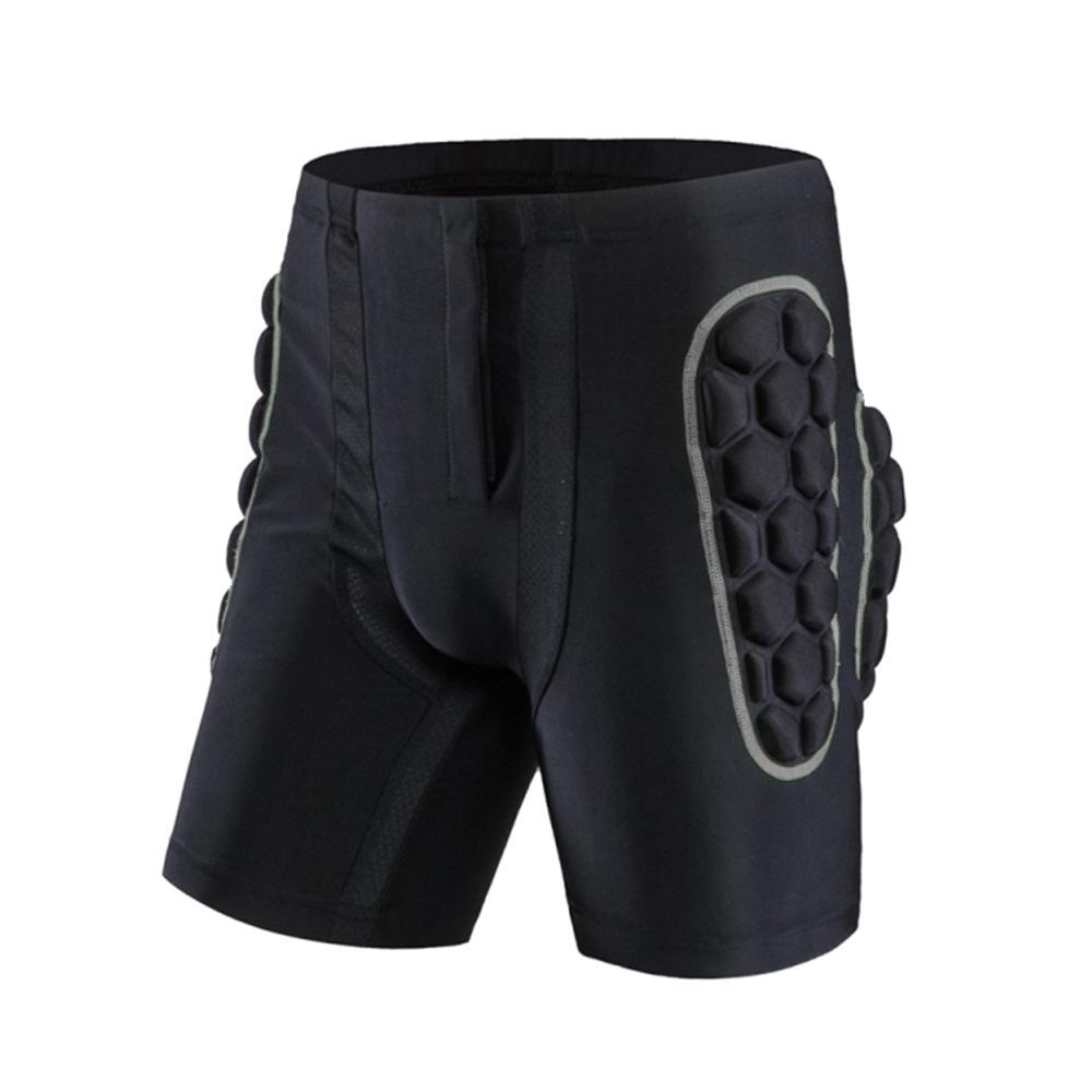 Nárazuvzdorné kalhoty s chráničem kyčlí na lyže a snowboard – Proti pádu, proti nárazu, zesílené pro outdoorové sporty a rychlobruslení