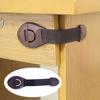 Rotatable Adhesive Cabinet Drawer Fridge ABS Children Baby Safety Lock Latch