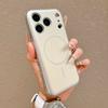 Matte finish Liquid Silicone For  Case For For Iphone 17 16 1 14 13 Pro Max Magnetic Wireless Charger Fall prevention Cover
