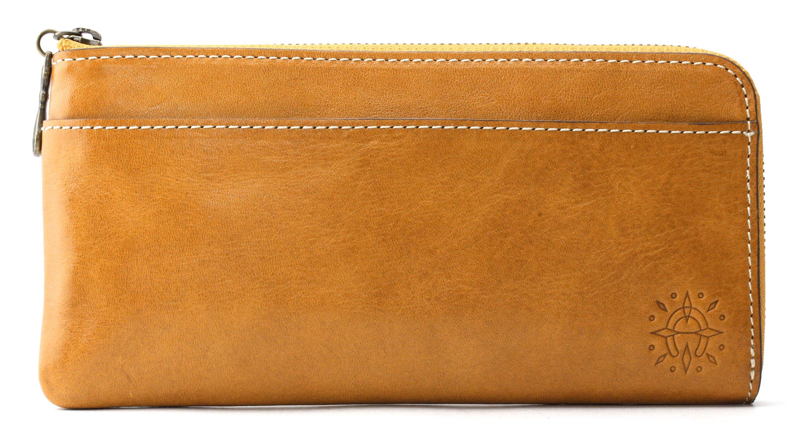 

Dakota Long Wallet with Women s L-Shaped Zipper, Mustard, DA-35897-53 гірчичний