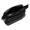 Nike Heritage Polyurethane PU Shoulder Bag Unisex Black IB2528-010