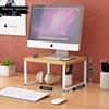 Desktop Bookshelf Monitor Riser and Storage Rack for Office Desk