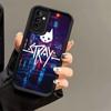 Phone Case for Samsung Galaxy A17 A16 A15 A14 A13 Stray Cat Game B-12 A56 A36 A26 A55 A35 A25 A54 A34 A24 A53 A33 A23 A07 A06
