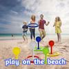 Plastic Ring Toss Game for Kids Outdoor Toss Ring Toys for Lawn and Beach Outdoor Yard Games Gifts Carnival Party Favors