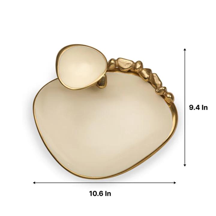 Stones Chip & Dip Platter | 27 X 24 X 11 Cm