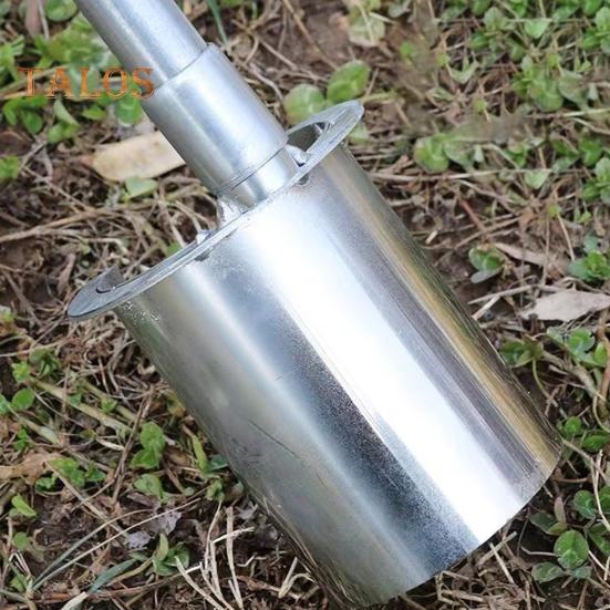 1/2 piezas de transferencia de plantas de suelo de acero inoxidable, dispositivo de transferencia de plantas, mango antideslizante, herramienta de siembra resistente a la oxidación, trasplantador universal