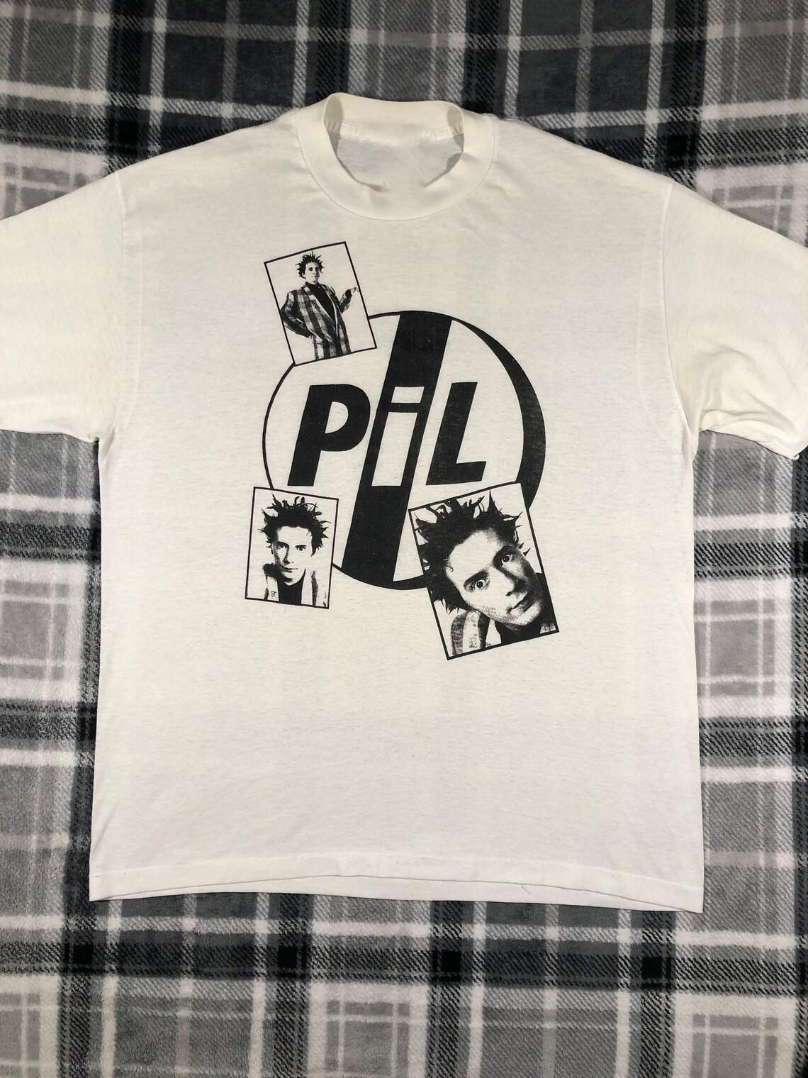 PiL Public Image Limited Punk Rock Unisex T-Shirt Cotton Adult All Size QX410 L
