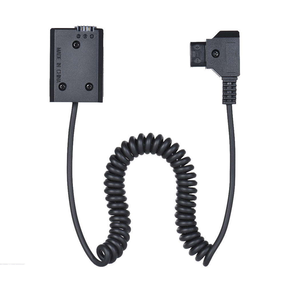 V-monterad D-Tap till batteriadapter lindad kabel för S ony DSLR-kamera