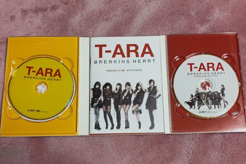 [USED] T-ARA 1st Album Breaking Heart (with DVD) - Rare