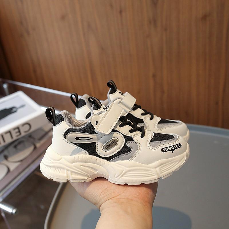 Kids Breathable Mesh Sneakers Boys Girls Soft Sole Casual Dad Shoes School Play Daily Wear