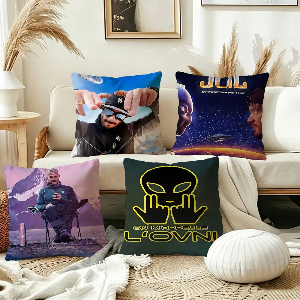 Rapper JJuL Music Album Pillow Gift Home Office Decoration Bedroom Sofa Car Cushion Cover Case X