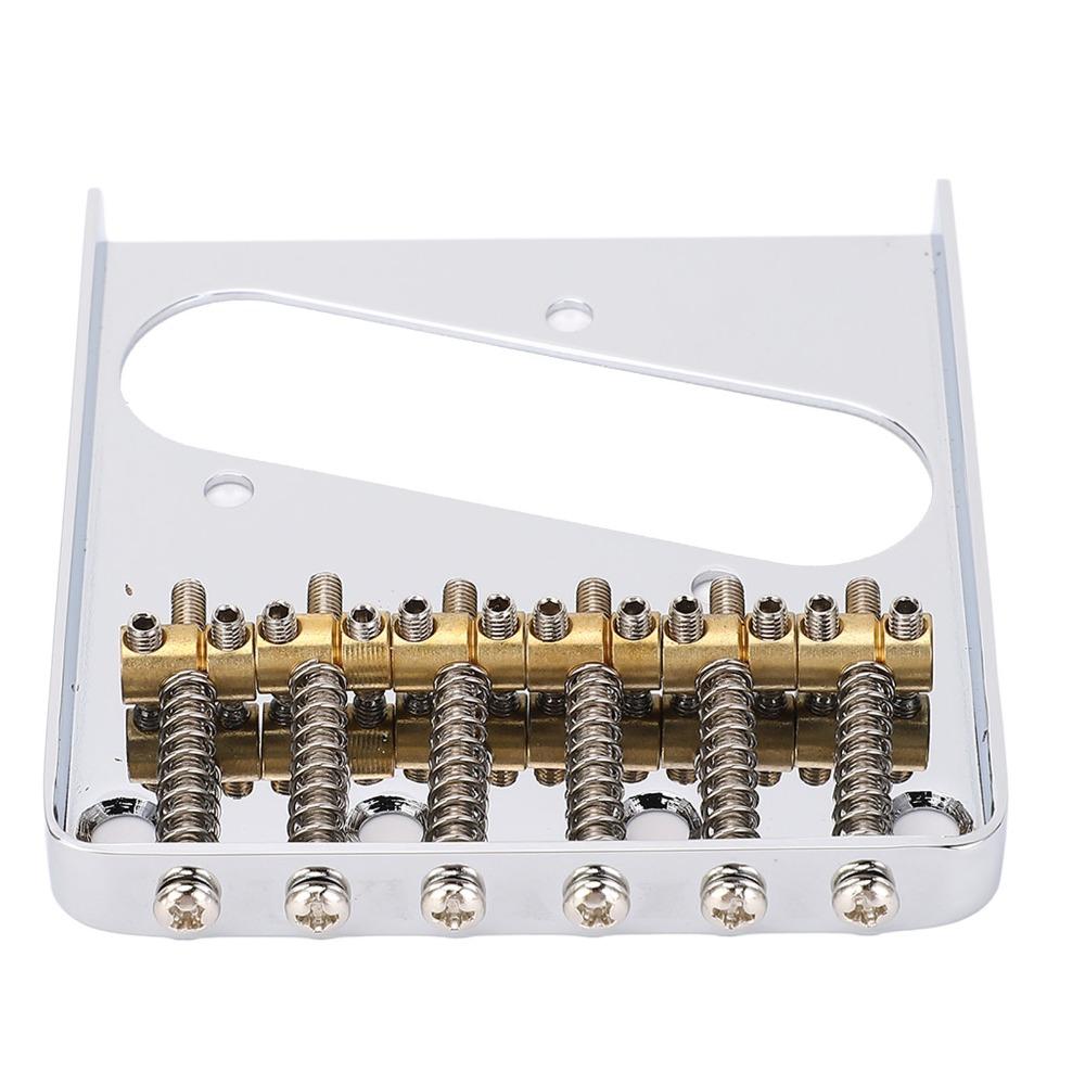 Metall für Telecaster Steg 6-Saiten Steg 6-Saiter Elektrische Gitarre Steg Für Elektrische Gitarren