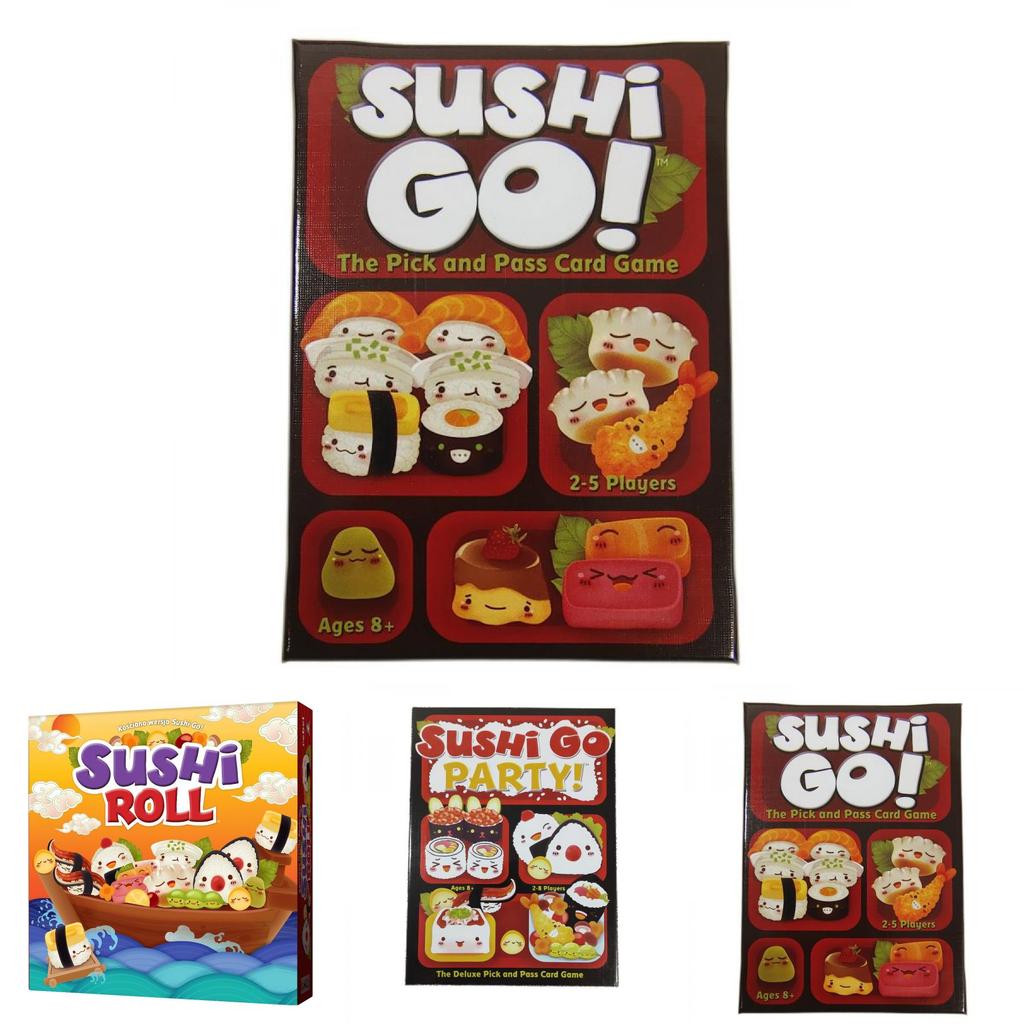 Sushi Go Party Game With Paper Material For Family Game Night And Party Fun