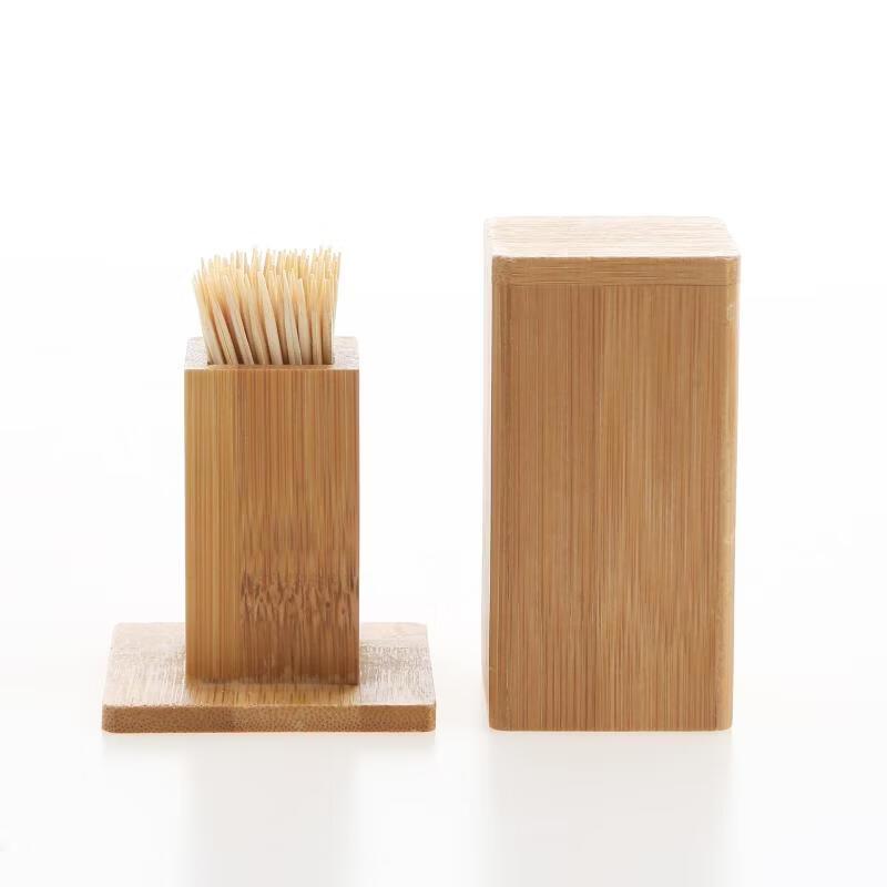 Zhishi Bamboo Toothpick Holder