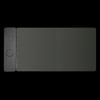 Felt Leather Dual-Sided Anti-Slip Waterproof Desk Mat with Wireless Charging for Phone & Earphones