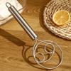 Dough Whisk Stainless Steel Dough Whisk Egg Mixer Kitchen Hand  Egg Mixer Blender Perfect For Bread Pastry Baking Tools