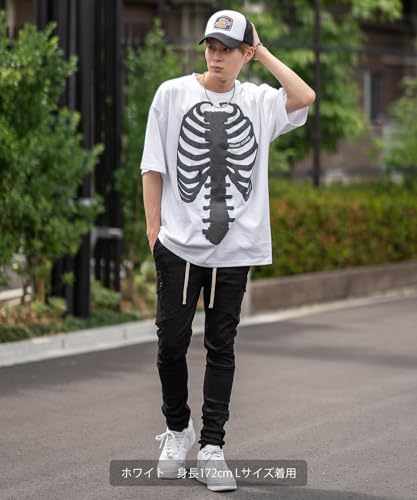 [IMPROVES] [SIDEWAYSTANCE] Foam Bone Short Sleeve T-Shirt