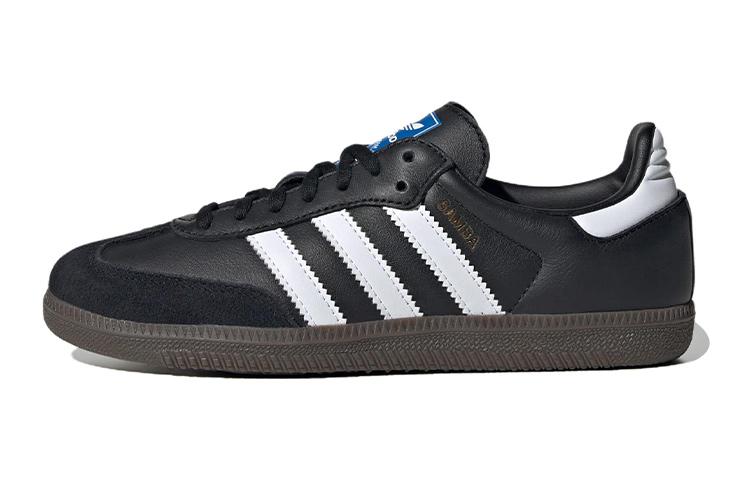 Adidas Samba OG J  Black White  IE3676