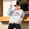 Anta American Retro Graffiti Logo Print Fashion Casual Versatile Sports Comfortable Breathable Loose Knit Pullover Sweatshirt 972638701-7