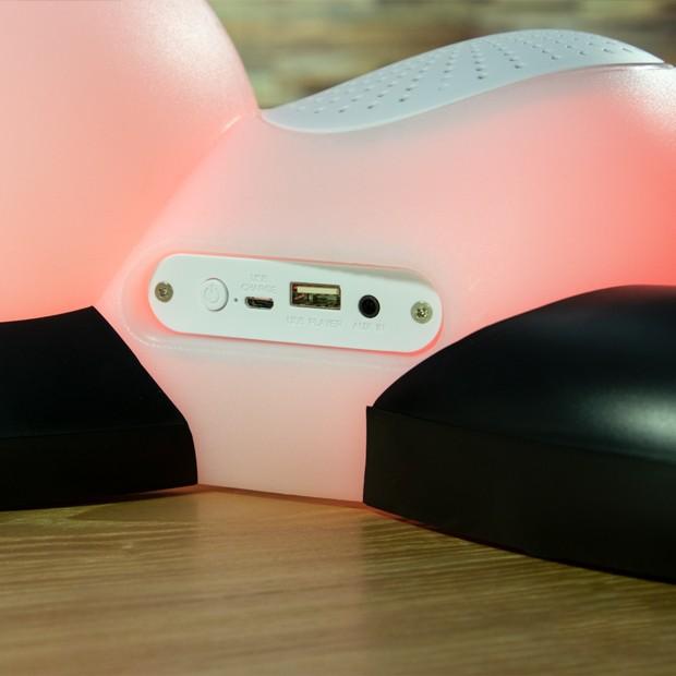 BIGBEN Luminus Lampka nocna LED z bezprzewodowym głośnikiem bluetooth – Panda, Bigben Lumin'us