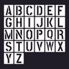 Letter Stencils And Numbers PET Reusable Templates for DIY Art Crafts 26 Letters 10 Numbers Comprehensive Stencil Set for Wood Signage Cake Decorating